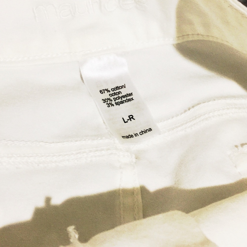 Fall/Winter White Straight Leg Soft Women’s Jeans - Picture 8 of 15